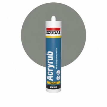 Soudal Acryrub Grau 310ml