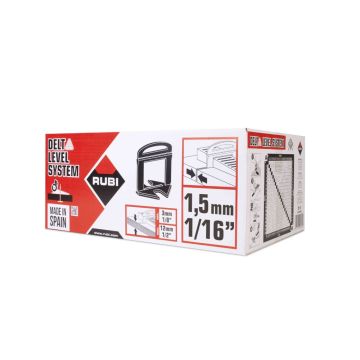 Rubi Delta Niveau System Clip 3-12mm Fliesen Nivelliersystem 1.5mm