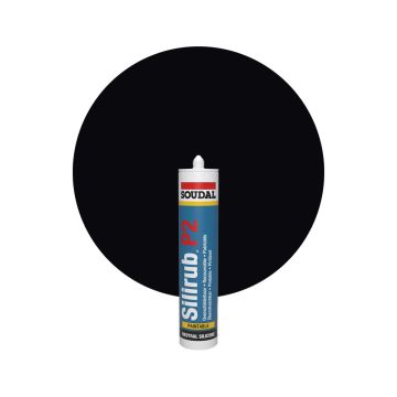 Soudal Silirub P2 Schwarz 310ml
