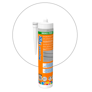 Mapei Mapesil Tile Matt Silikon - 100 Weiß