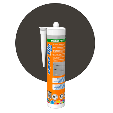 Mapei Mapesil Tile Matt Silikon - 120 Schwarz