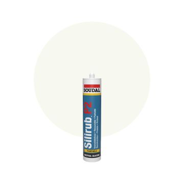 Soudal Silirub P2 RAL 9010 Reinweiß 310ml