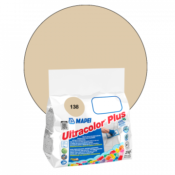Mapei Ultracolor Plus Fugenmörtel - 138 Mandel - 2 kg