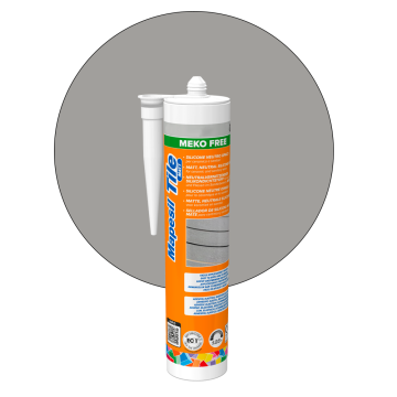 Mapei Mapesil Tile Matt Silikon - 112 Mittelgrau