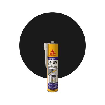 Sikaflex 84 UV+ Schwarz PU Dichtstoff 300ml