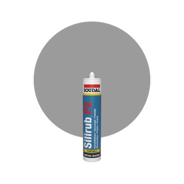 Soudal Silirub P2 RAL 7004 Signalgrau 310ml
