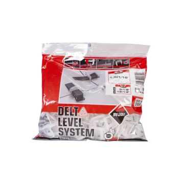 Rubi Delta Niveau System Clip 3-12mm Fliesen Nivelliersystem 1.5mm