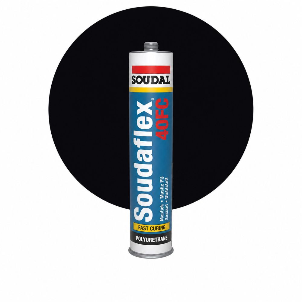 Soudal Soudaflex 40 Fc - Schwarz, 300 ml main product photo
