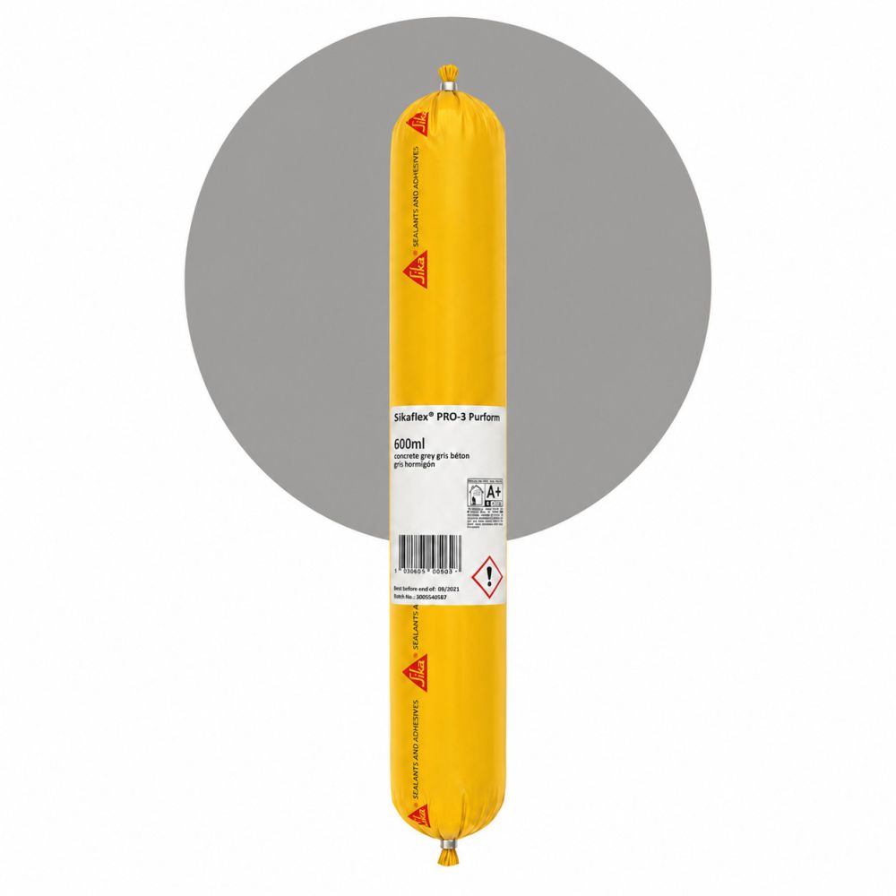 Sikaflex PRO-3 Purform 600ml - Betongrau main product photo
