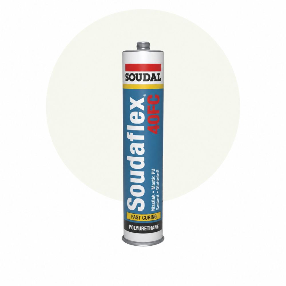 Soudal Soudaflex 40 Fc - Weiß, 300 ml main product photo