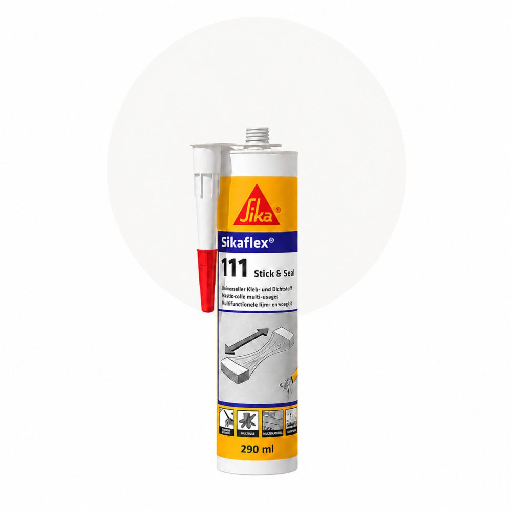Sikaflex 111 Stick & Seal - Weiß main product photo