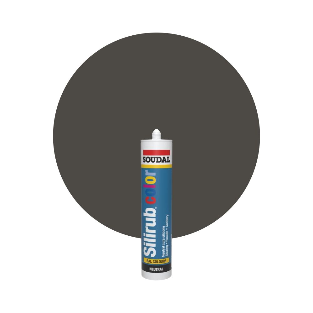 Soudal Silirub Color - RAL 7022 Umbragrau main product photo
