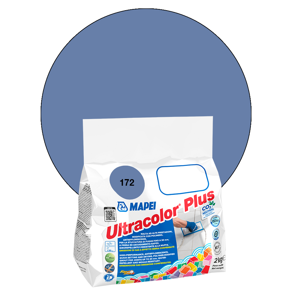 Mapei Ultracolor Plus Fugenmörtel - 172 Himmelblau, 2 kg main product photo
