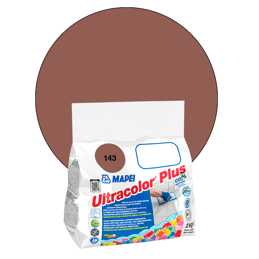 Mapei Ultracolor Plus Fugenmörtel - 143 Terrakotta, 2 kg main product photo