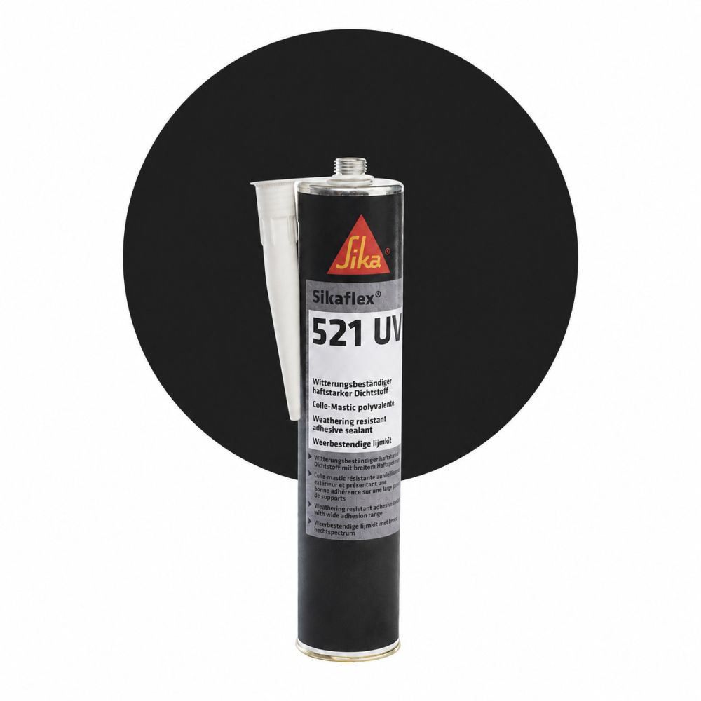 Sikaflex 521 UV - Schwarz, 300 ml main product photo