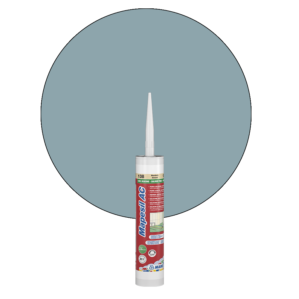Mapei Mapesil AC Silikon - 176 Graugrün main product photo