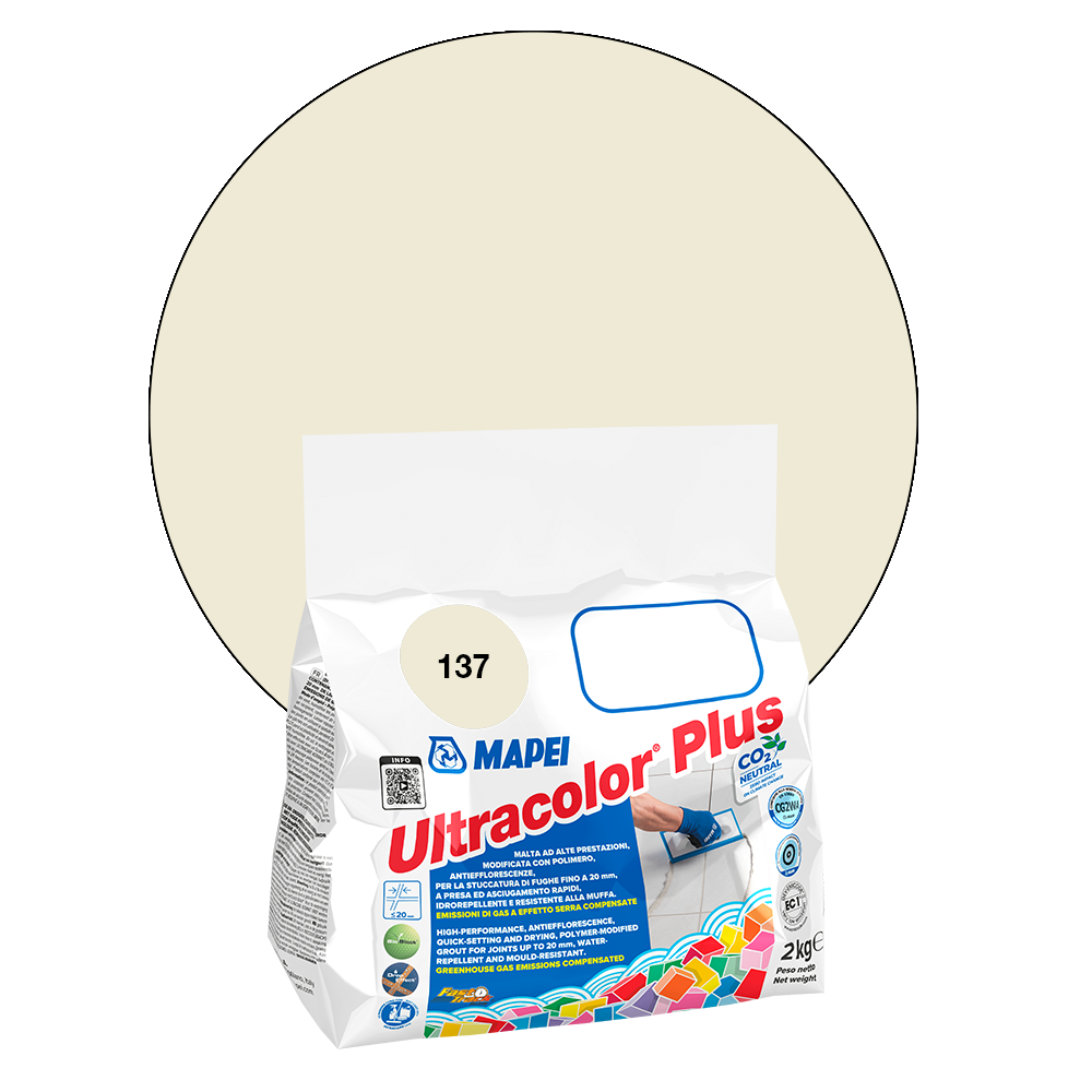 Mapei Ultracolor Plus Fugenmörtel - 137 Karibik, 2 kg main product photo