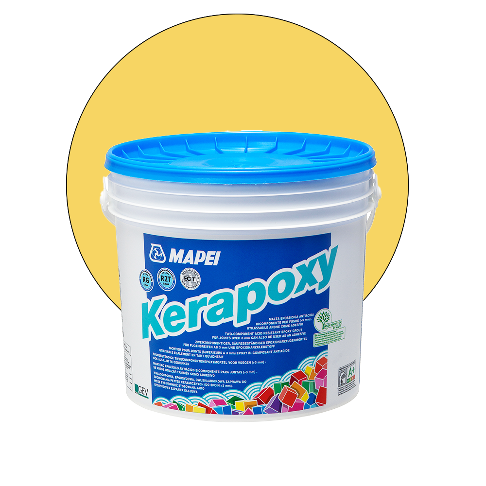 Mapei Kerapoxy Epoxidharzfugenmörtel - 150 Gelb, 5 kg main product photo