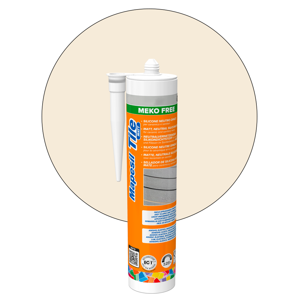 Mapei Mapesil Tile Matt Silikon - 130 Jasmin main product photo