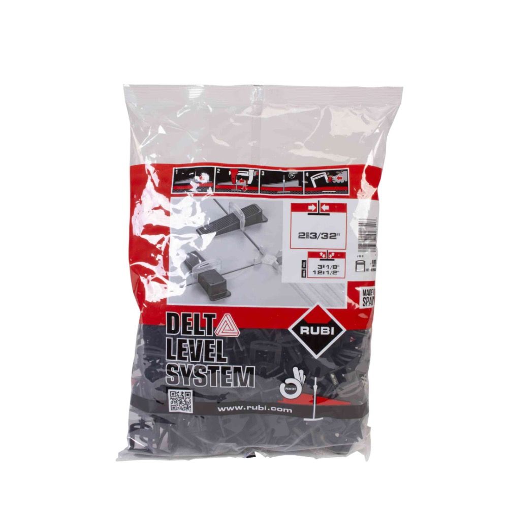 Rubi Delta Niveau System Clip 3-12mm - 2 mm, 400 main product photo