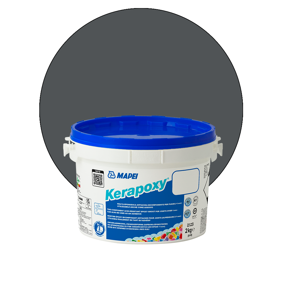 Mapei Kerapoxy Epoxidharzfugenmörtel - 114 Anthrazit, 2 kg main product photo