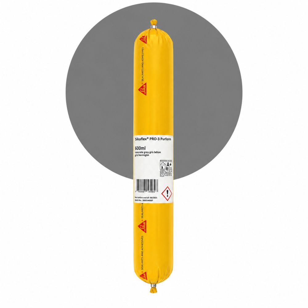 Sikaflex PRO-3 Purform 600ml - Mittelgrau main product photo